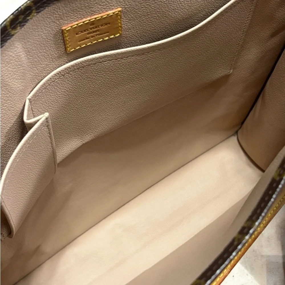Vintage Louis Vuitton Monogram Sac Plat Tote